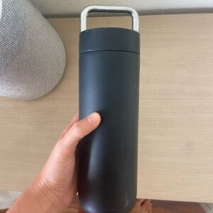Fellow Black Stainless Steel Water Bottle